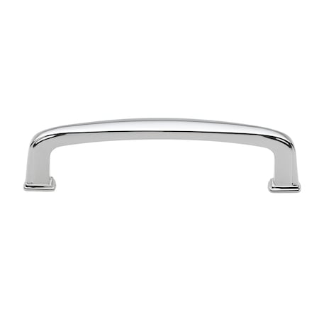 Gliderite Hardware 3-3/4 in. Center to Center Polished Chrome Transitional Cabinet Pull, 5PK 81092-PC-5